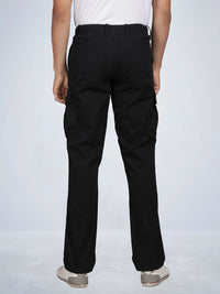 T-Base Men Regular Fit Cargos Trousers