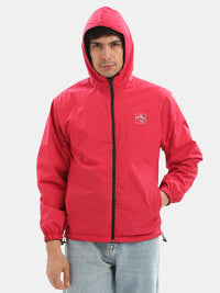 TBASE Reversible Rain Jacket | Waterproof Lightweight Jacket| Black