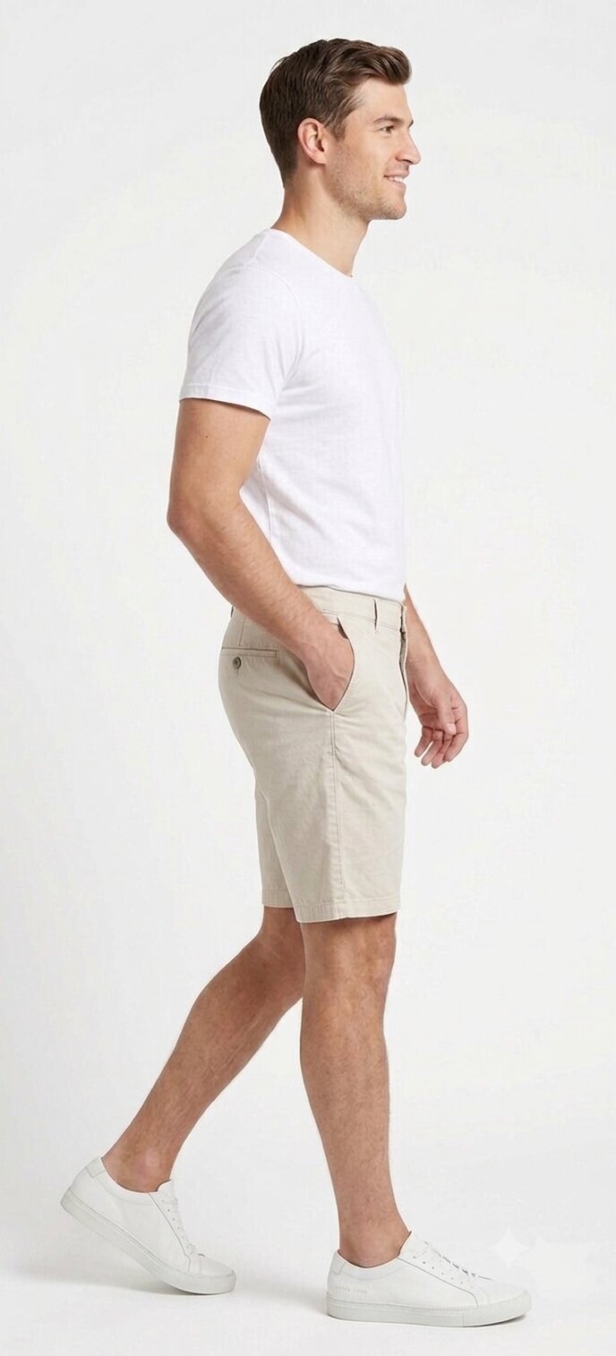 Tbase Men's Solid Regular Fit Cotton Shorts– BRICH
