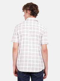 HALF SLEEVE COTTON PRINTED SHIRT