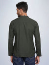 Full Sleeve Cotton Linen Kurta Shirt