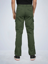 Solid Overdyed Cargo Pants