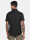 HALF SLEEVE COTTON TWILL SHIRT