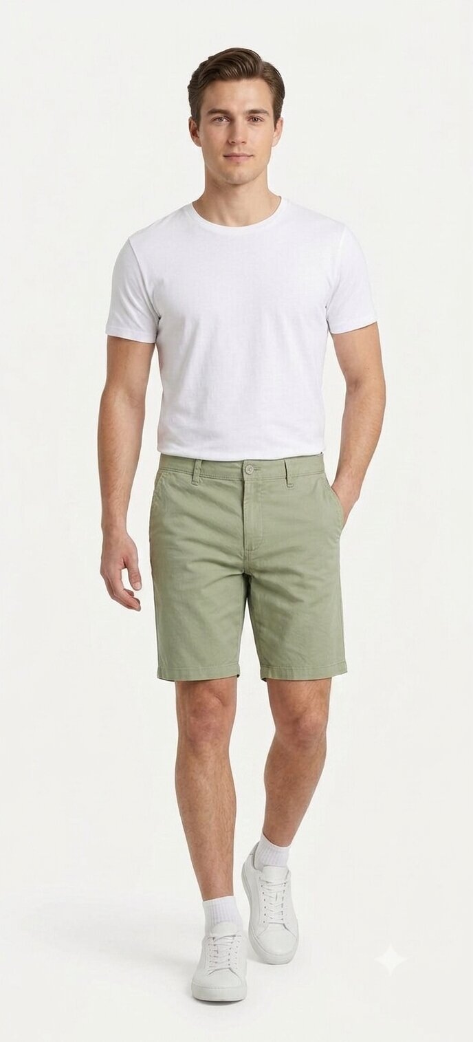 Men’s Sage Casual Shorts – Regular Fit