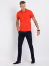 HALF SLEEVE POLO COLLAR T-SHIRT