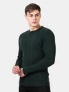 T-Base Men Green Pullover