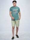 Sage Green Chino Shorts