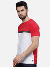 T-Base Men Colourblocked Pockets T-Shirt