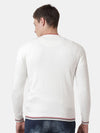 T-Base Men Off White Pullover