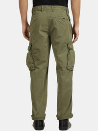 T-Base Men Mid-Rise Cargos Trousers