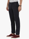 T-Base Men Navy Blue Core Chino Trousers