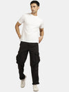 T-Base Men Mid-Rise Cargos Trousers