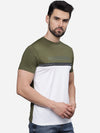 T-Base Men Tribal Colourblocked Pockets T-Shirt