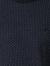 T-Base Men Navy Blue Quirky Printed Cotton Pullover