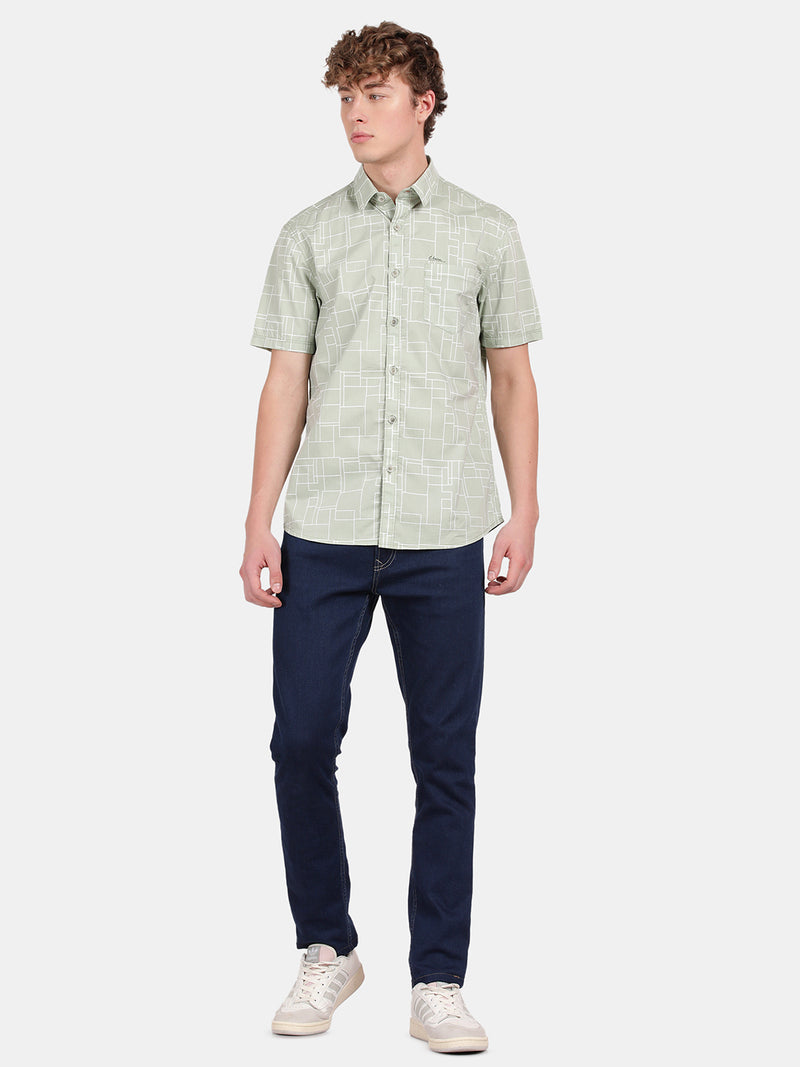 HALF SLEEVE DIGITAL PRINTED SHIRT