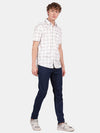 HALF SLEEVE COTTON PRINTED SHIRT