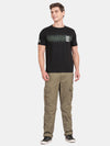 Solid Cargo Pants