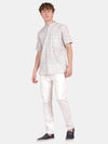 HALF SLEEVE COTTON KURTA LINEN SHIRT