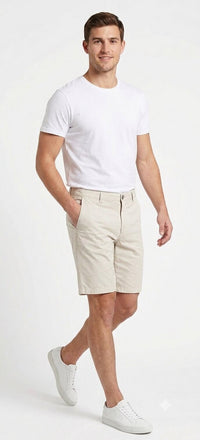 Tbase Men's Solid Regular Fit Cotton Shorts– BRICH
