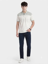 T-Base Men's Solid Polo T-Shirt |  Regular Fit | Half Sleeve | Polo Collar |ASPEN GREEN