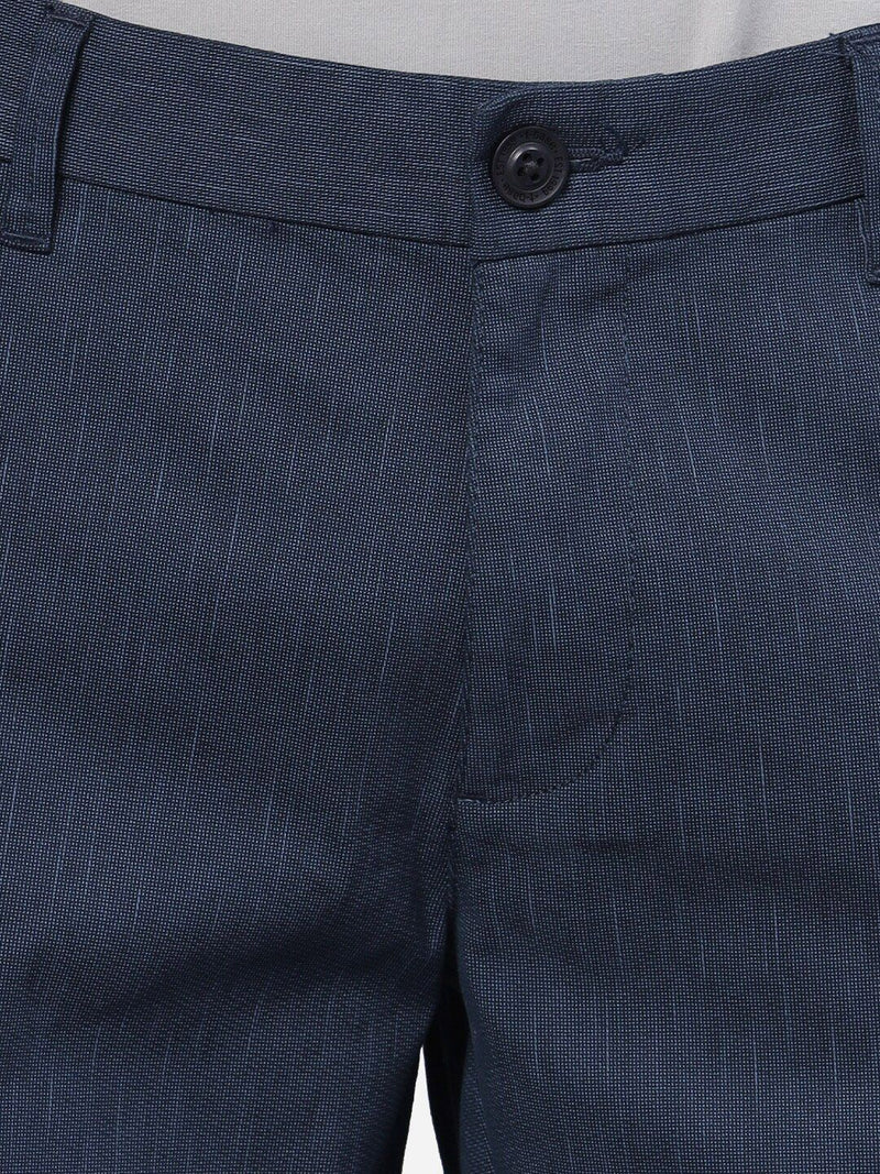 T-Base Men Mid-Rise Straight Fit Trousers