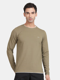 T-Base Round Neck Cotton Relaxed Fit T-Shirt