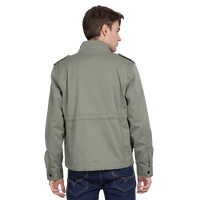 Men’s Classic Light Olive Cotton Jacket - Regular fit