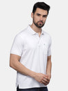 T-Base Men Polo Collar Pockets T-Shirt