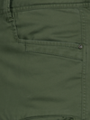 Solid Overdyed Cargo Pants