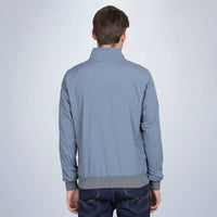 Men’s Classic Aqua Polyester Jacket - Regular fit