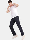 T-Base Men Regular Fit Mid-Rise Cargos Trousers