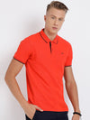 HALF SLEEVE POLO COLLAR T-SHIRT