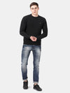 T-Base Round Neck Woollen Pullover Sweater