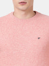 T-Base Round Neck Long Sleeves Woollen Pullover Sweater