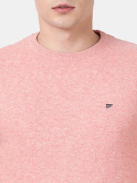 T-Base Round Neck Long Sleeves Woollen Pullover Sweater