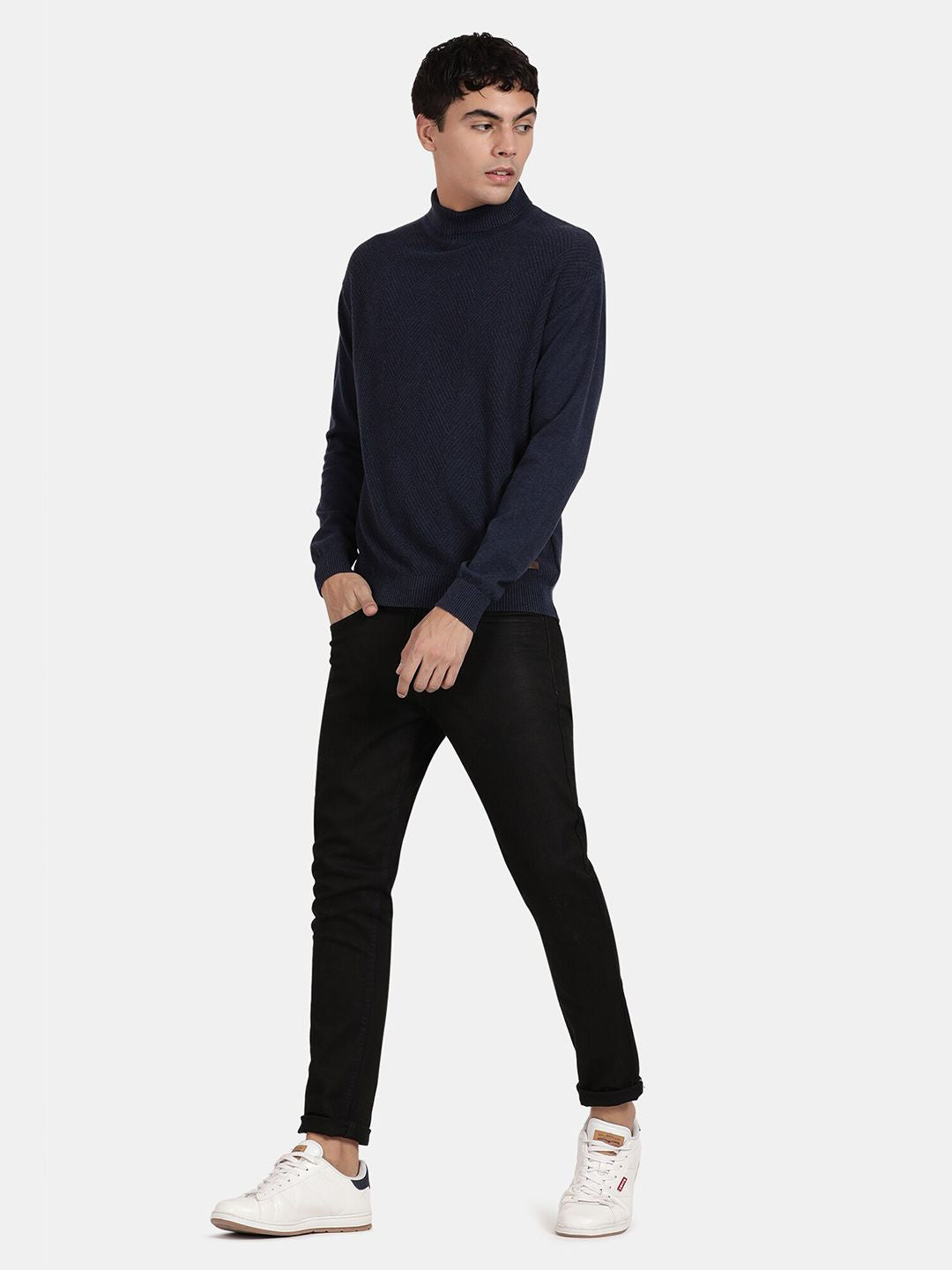 Buy Turtle Neck Full Sleeve Pullover for Men Online India – Shop T