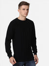 T-Base Men Black Pullover