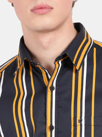 HALF SLEEVE COTTON PRINTED SHIRT