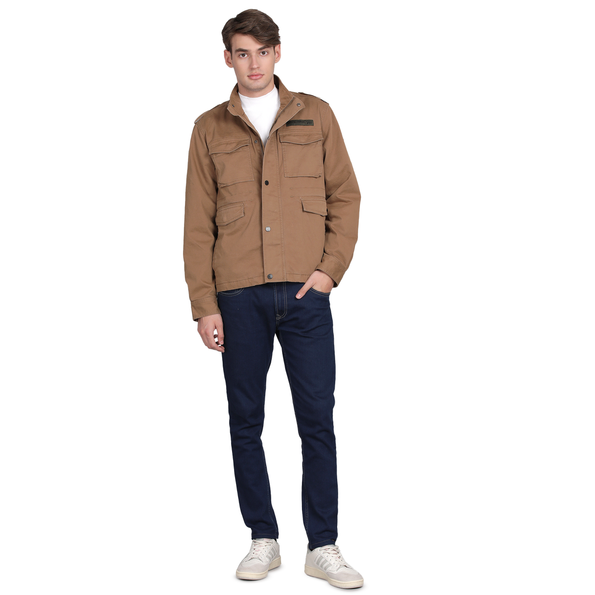Men’s Classic Whiskey Cotton Jacket - Regular fit