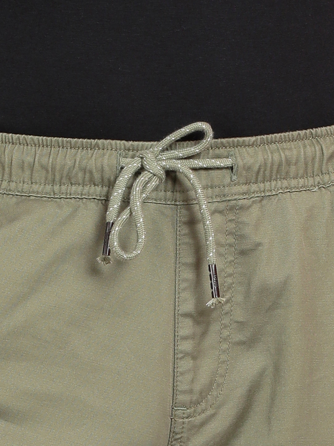 T-Base Men’s MT Olive Cargo Jogger Pants | Slim Fit Casual Utility Trousers
