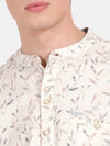 HALF SLEEVE COTTON KURTA LINEN SHIRT