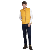 Men’s Classic Mustard Polyester Jacket - Regular fit
