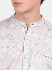 HALF SLEEVE COTTON KURTA LINEN SHIRT