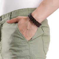 T-base Men's Casual Cargo Shorts | Mid-Rise | Regular Fit |Avacado