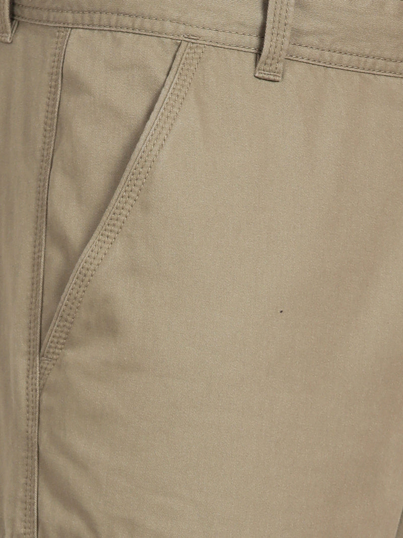 Solid Cargo Pants