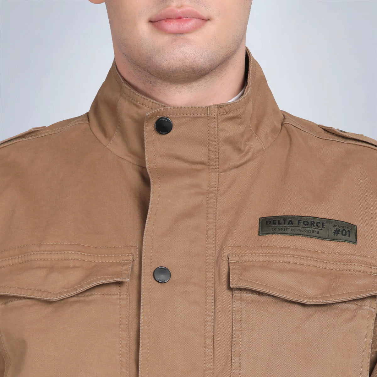 Men’s Classic Whiskey Cotton Jacket - Regular fit
