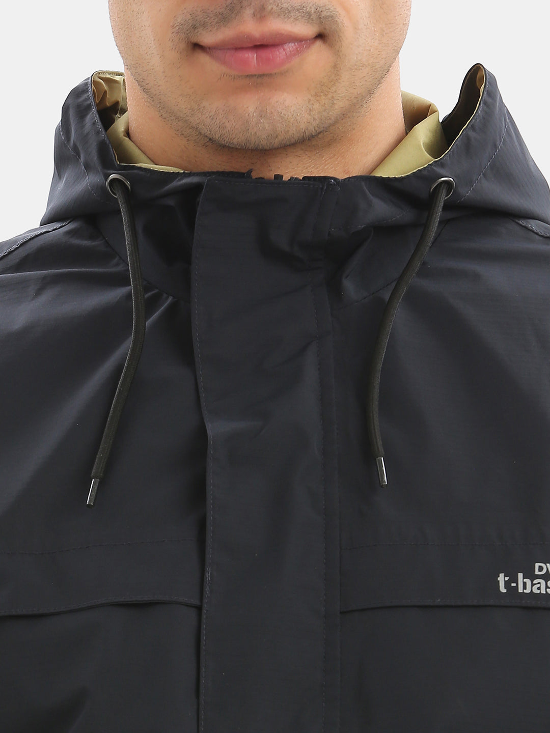 TBASE Reversible Rain Jacket | Waterproof Lightweight Jacket| Navy