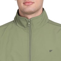 Men’s Classic Pistachio Polyester Jacket - Regular fit