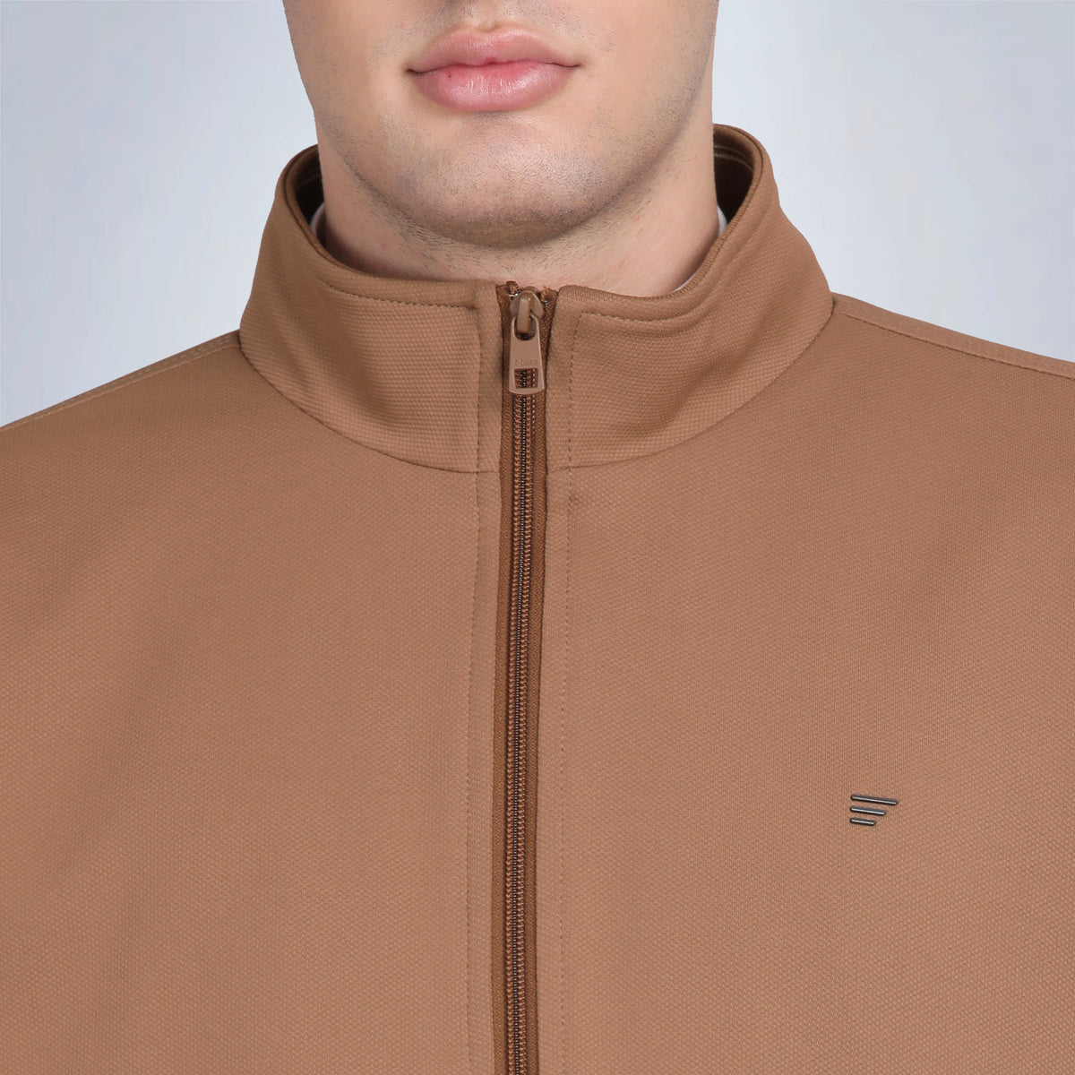 Men’s Classic Wallnut Polyester Jacket - Regular fit