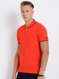 HALF SLEEVE POLO COLLAR T-SHIRT